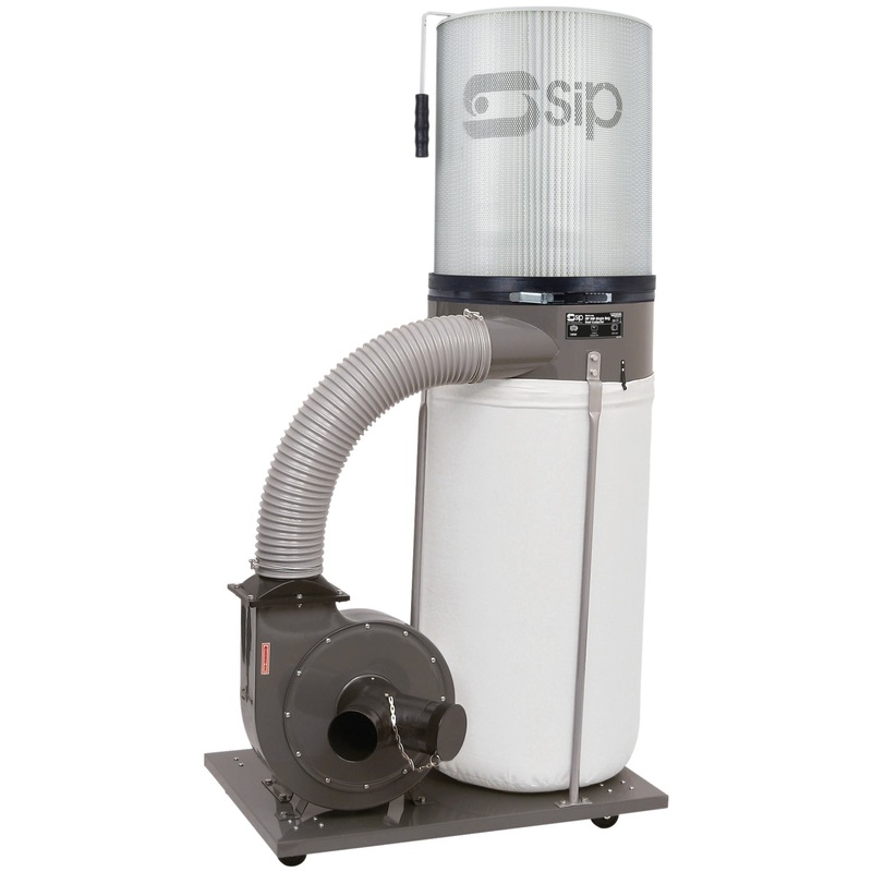 SIP 2HP Single Bag Dust Collector Package  2500m/hr Airflow | SIP-01992