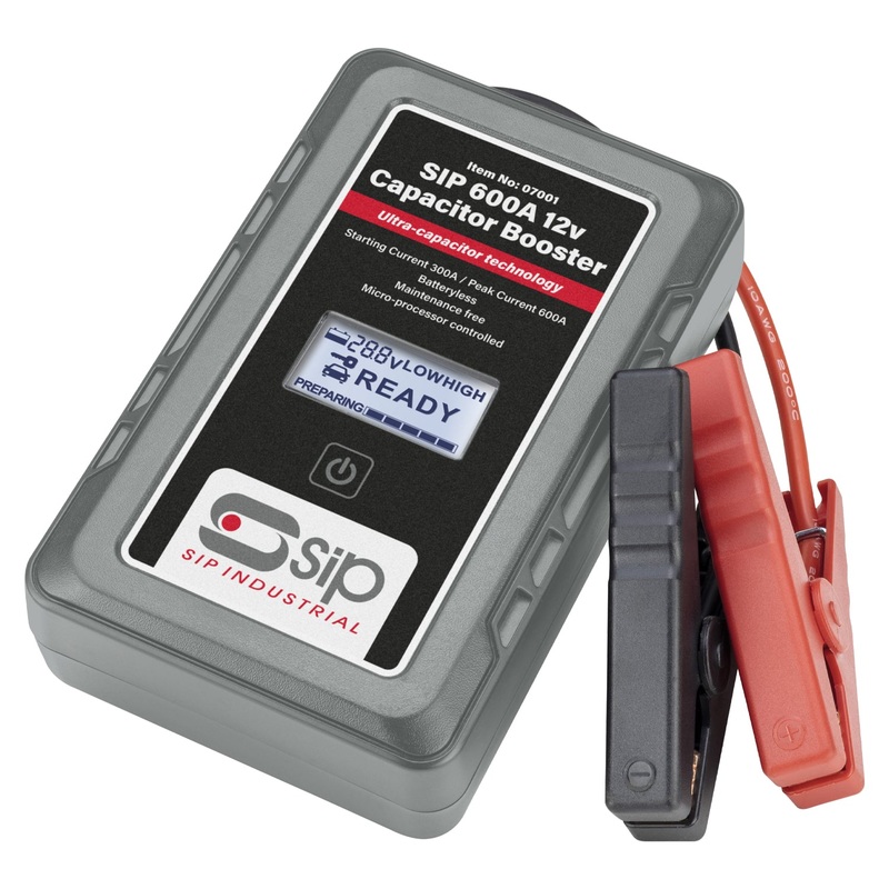 SIP 600A 12v Capacitor Booster | Compact Jump Starter | IP-07001