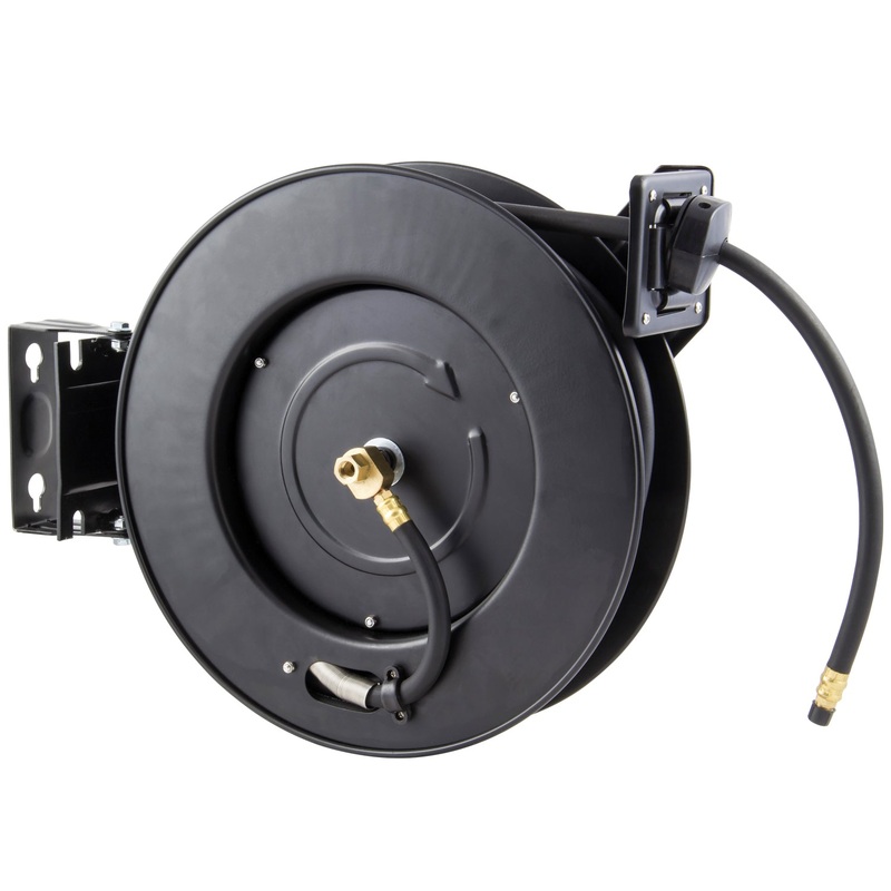 SIP Air Hose Reel R15  15m Hose with Through Flow & Metal Casing | SIP-07977