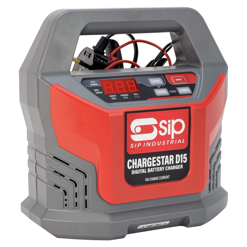 SIP CHARGESTAR D15 Digital Battery Charger | 12v | IP-03506