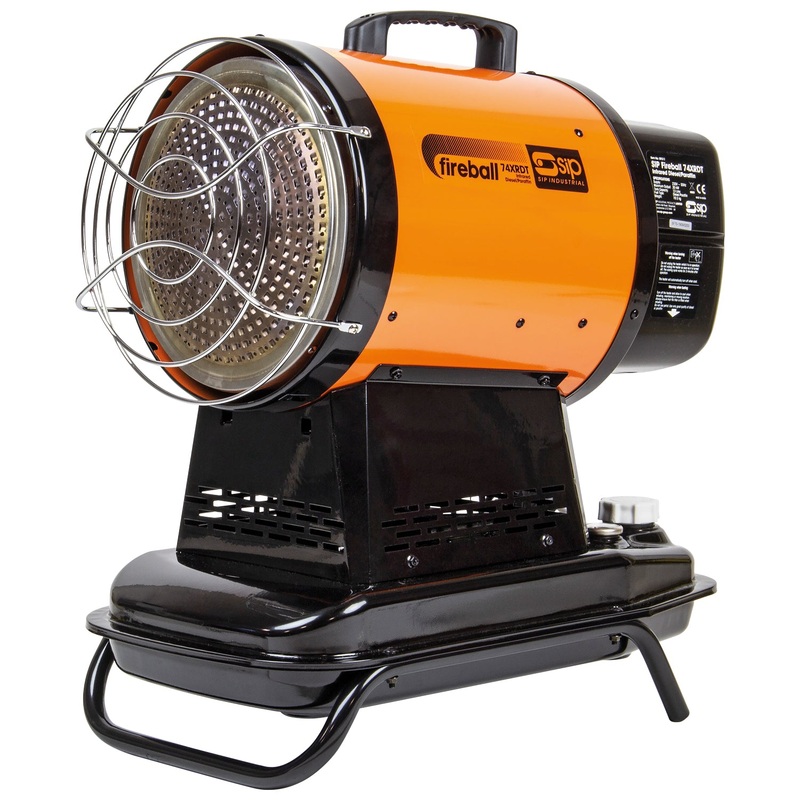 SIP FIREBALL 74XRDT 70,000BTU Infrared Diesel Heater | IP-09311