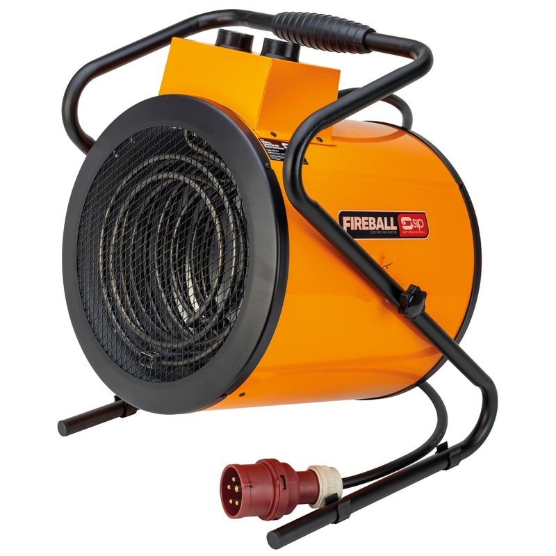 SIP FIREBALL Turbofan 9001 9kW Electric Fan Heater | IP-09299