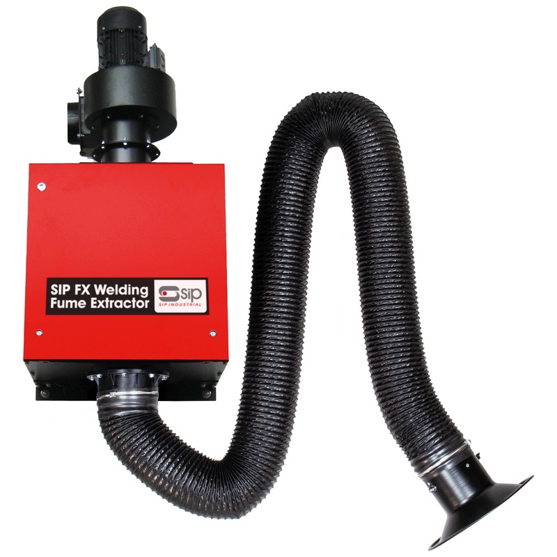 SIP FX-WM Wall-Mounted Welding Fume Extractor (2 Arms) | SIP-05812