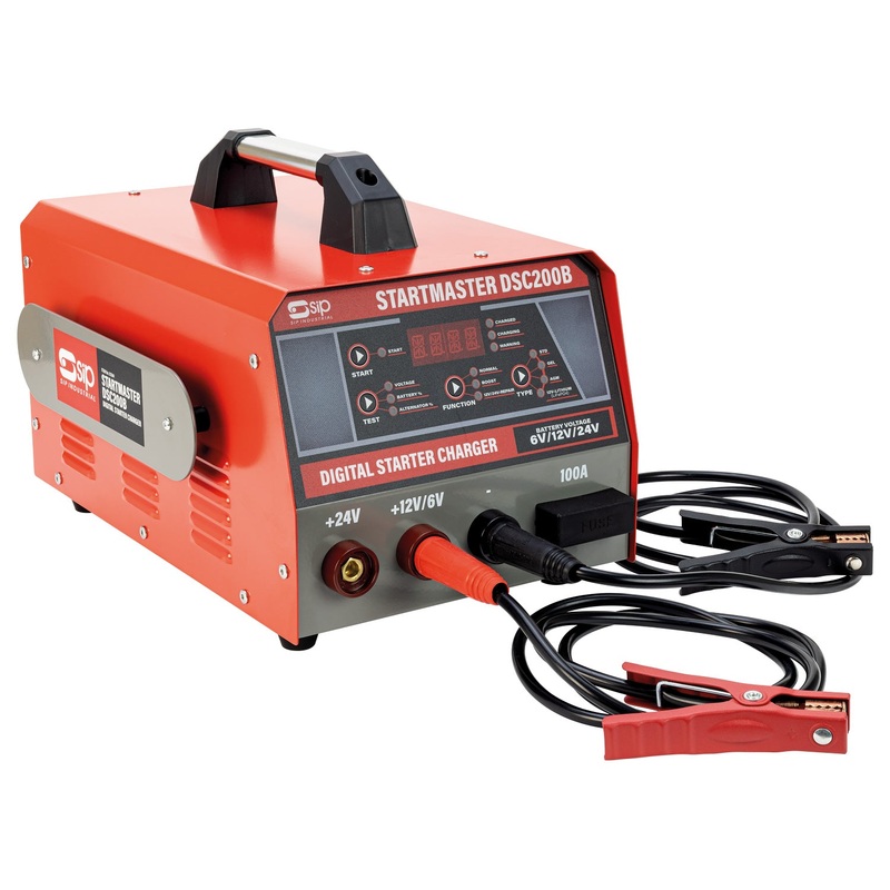 SIP STARTMASTER DSC200B Digital Starter Charger | 6v-24v | IP-03584