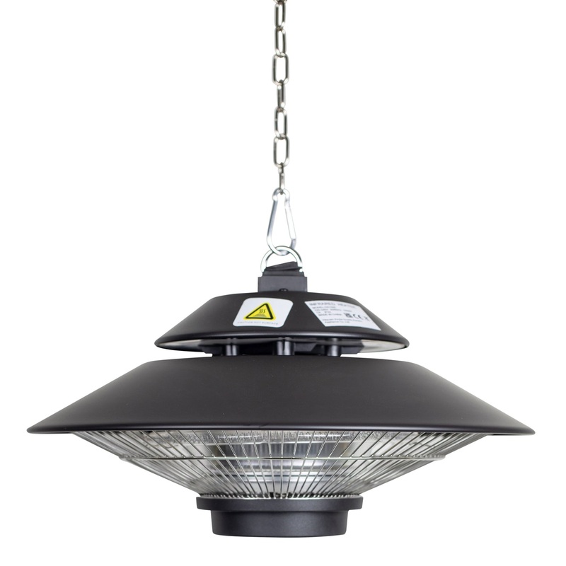 SIP Universal Halogen Hanging Heater  1.5kW Infrared with Remote | SIP-09587