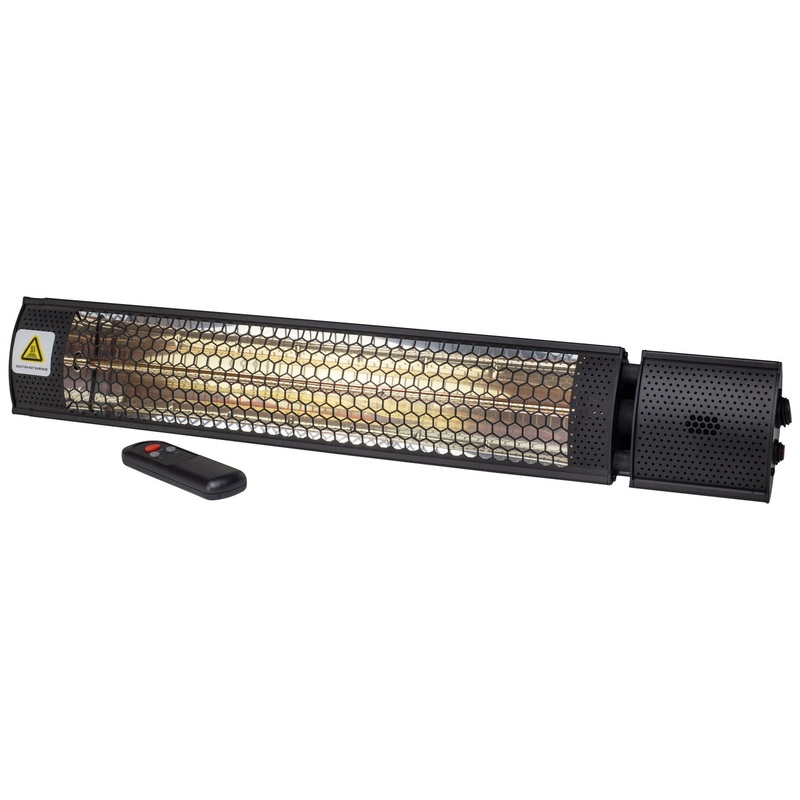 SIP Universal Halogen Heater  2kW Infrared with Remote | SIP-09586