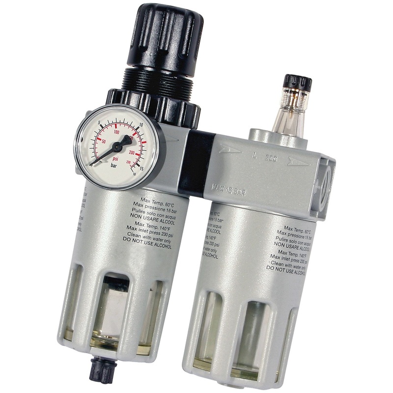 SIP 1/2" Air Control Unit  Filter, Regulator & Lubricator | SIP-07532