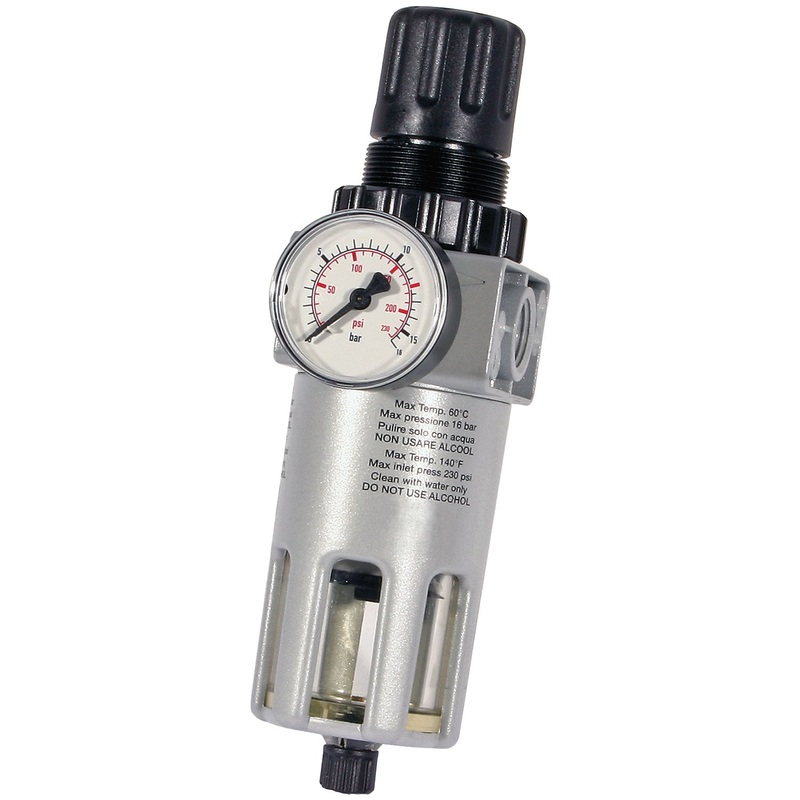SIP 1/2" Filter Regulator with Gauge  Air Line Control | SIP-07531