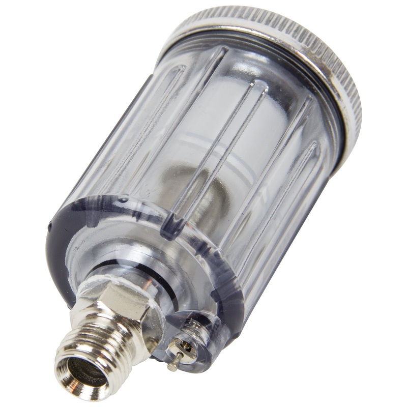 SIP 1/4" In-Line Water Separator  Heavy-Duty Air Filtration | SIP-07561