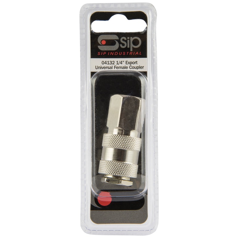 SIP 1/4" Universal Female Coupler Quick Release Air Fitting SIP-04132