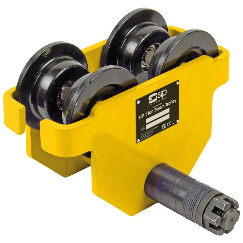SIP 1 TONNE Gantry Crane Beam Trolley with Wheel Guards SIP-03851