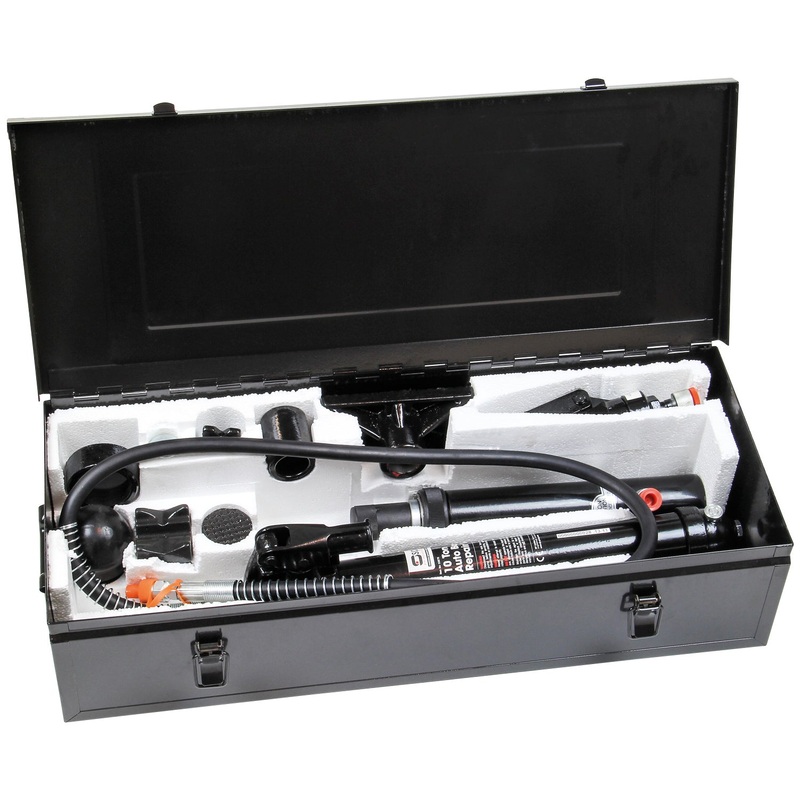 SIP 10 TON Auto Body Repair Kit with Metal Case & Ram SIP-03679
