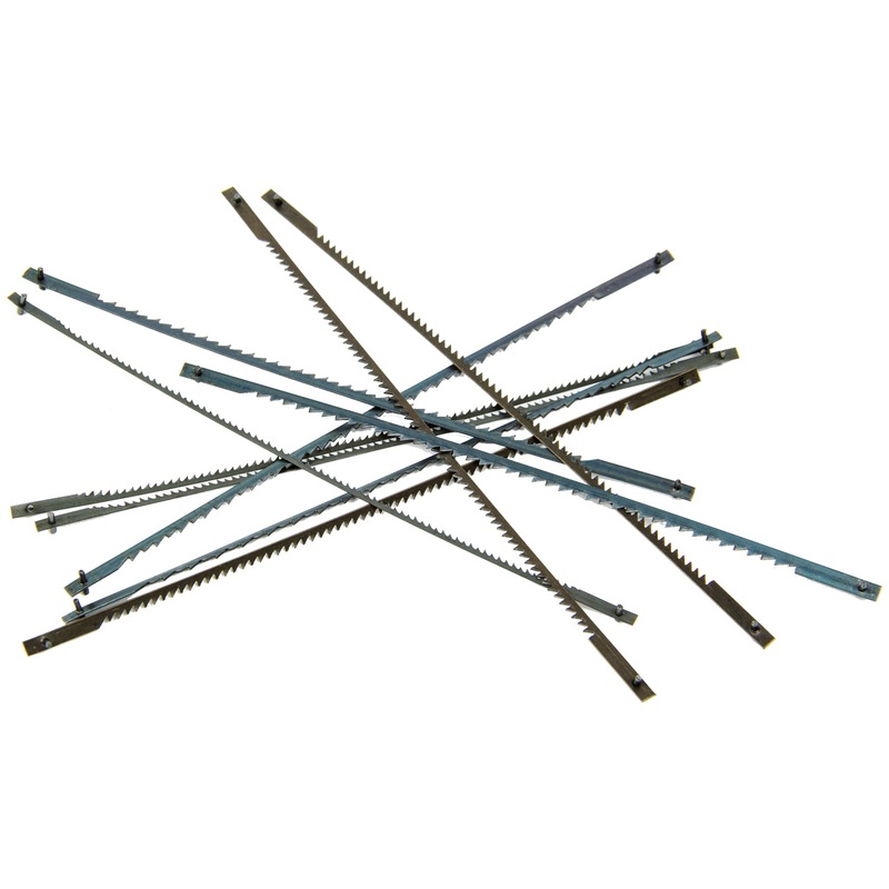SIP 10pc Scroll Saw Blade Set  Assorted Pin-End Blades | SIP-06849