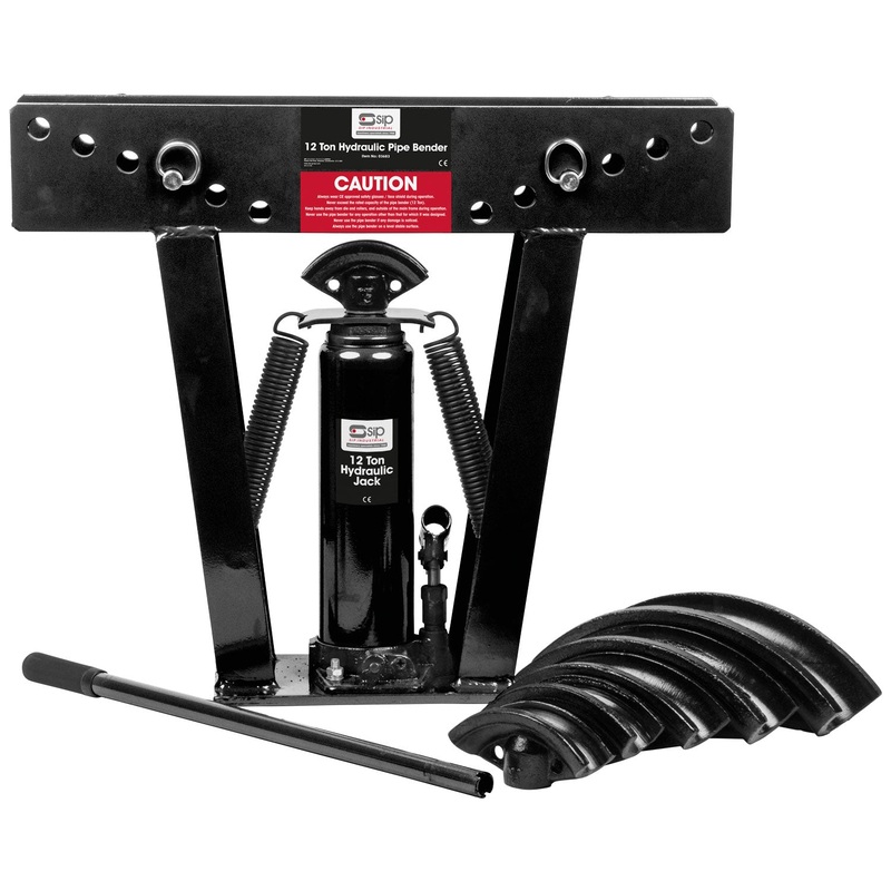 SIP 12 TON Hydraulic Pipe Bender Compact Floor-Standing SIP-03683