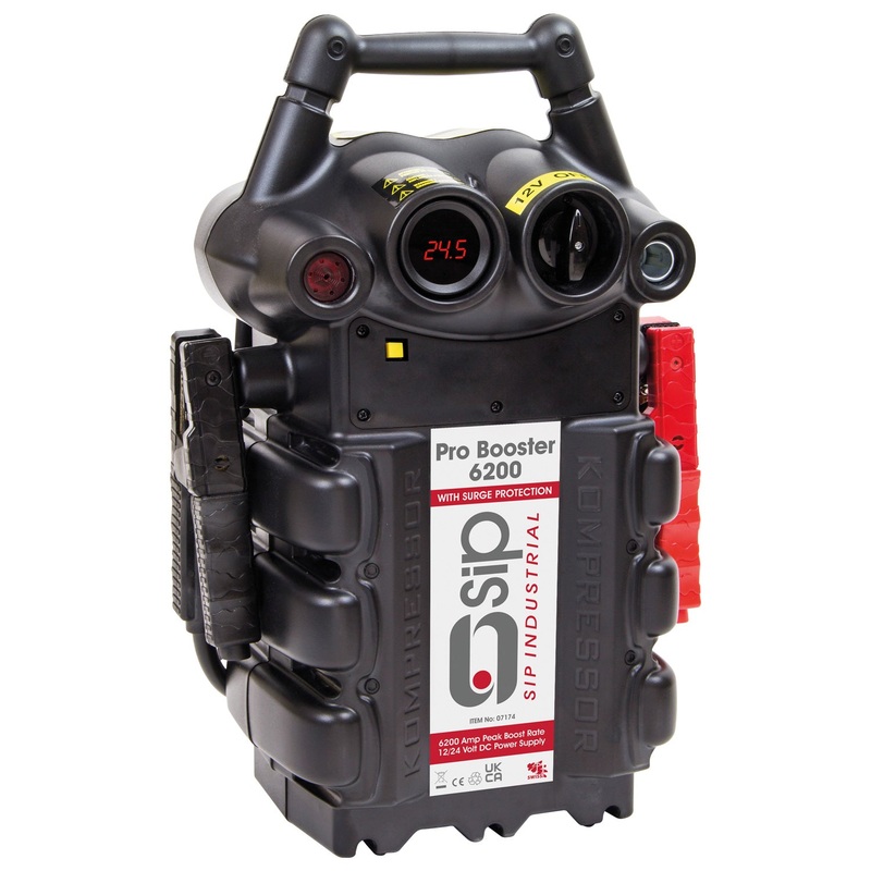 SIP 12v/24v Pro Booster 6200  Swiss-Made Jump Starter | SIP-07174