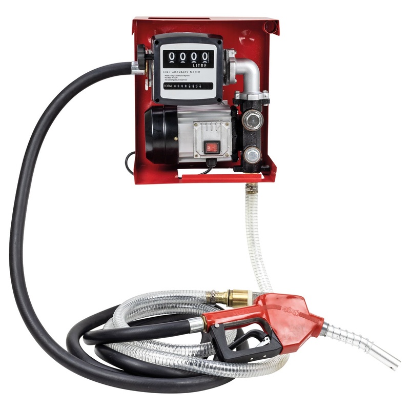SIP 230v Diesel Transfer Pump with Fuel Meter  SIP-06807