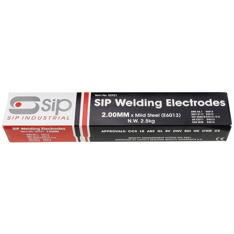 SIP 25kg 2mm 6013 Mild Steel ARC Electrodes General Use  02921