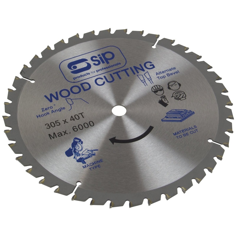 SIP 305mm x 30mm TCT 40T Circular Saw Blade  SIP-06122