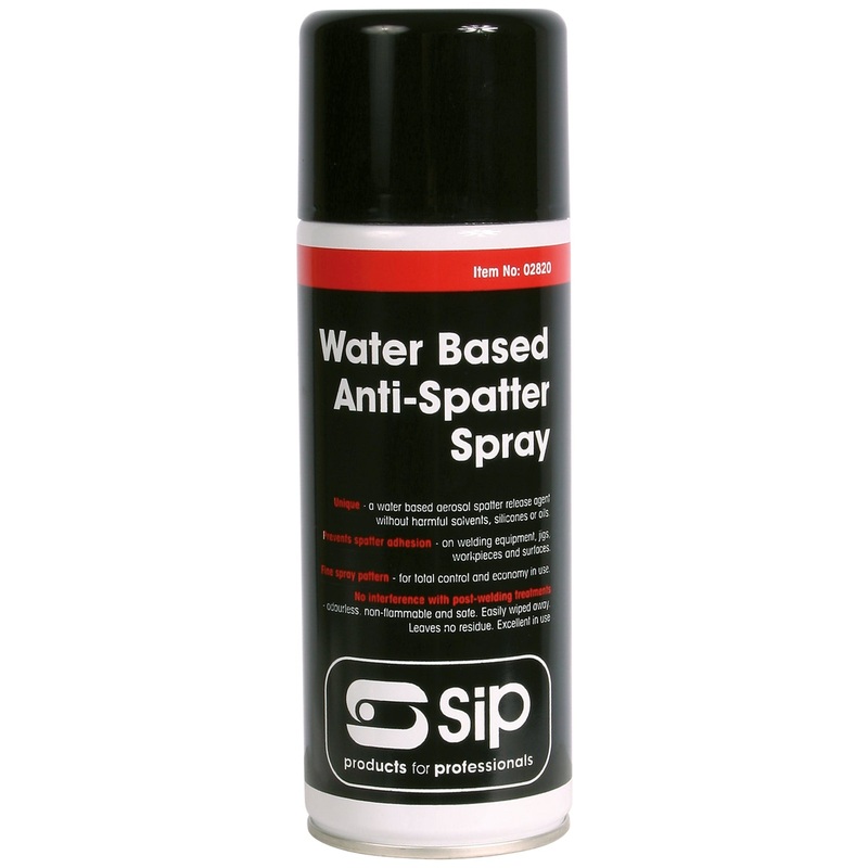 SIP 400ml Anti-Spatter Spray Water-Based, Residue-Free  02820