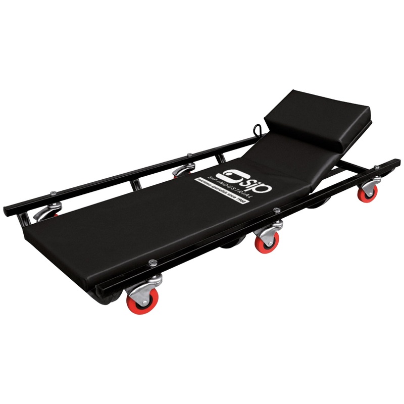SIP Car Creeper with Adjustable Padded Rest & Castors SIP-03639