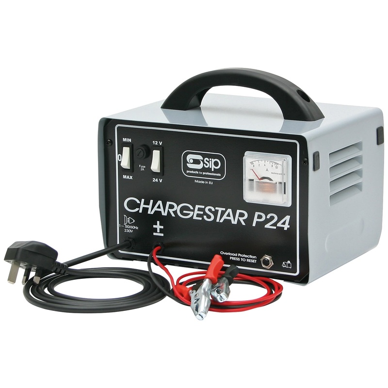 SIP Chargestar P24 12v Battery Charger for Lead Acid  SIP-05530