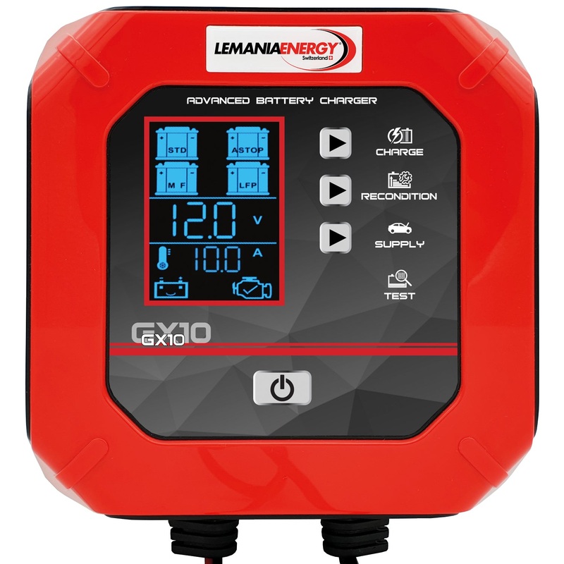 SIP GX10 Advanced Battery Charger 12v 10A CAN-Bus Support  03573