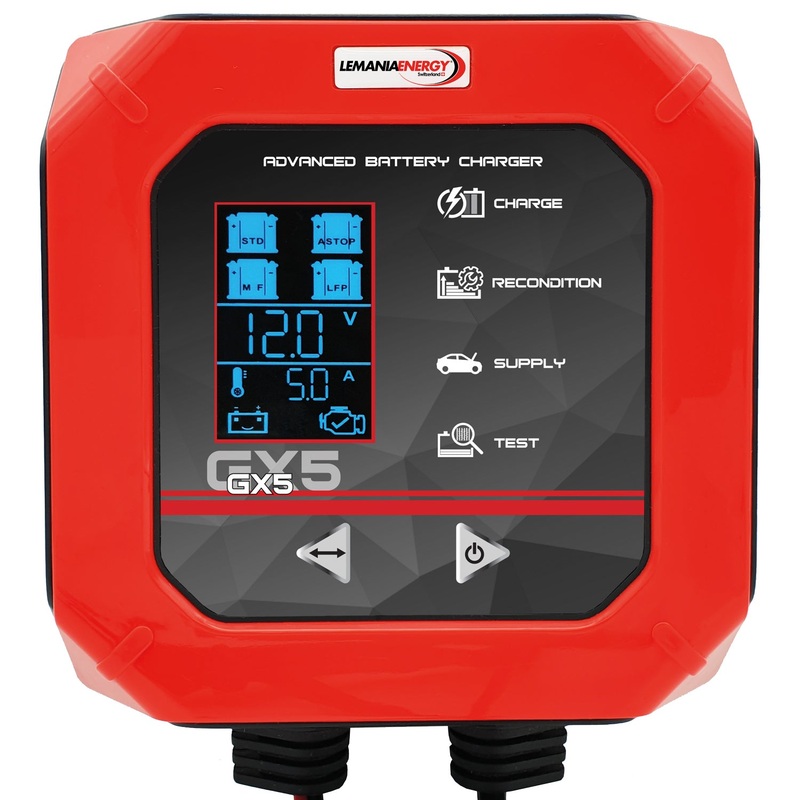 SIP GX5 Advanced Battery Charger 12v 5A CAN-Bus Compatible  03572