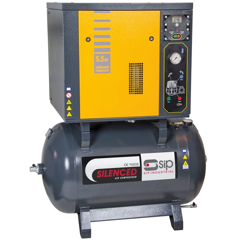 SIP NB55/270 Silenced Compressor 270L 4kW 400V Belt Drive SIP-04205
