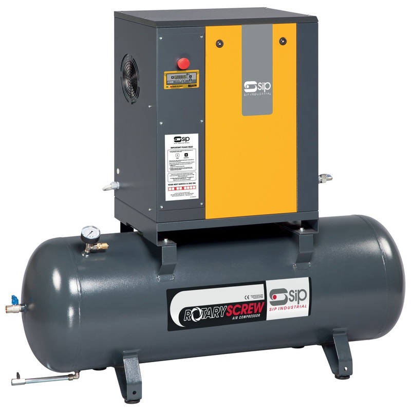 SIP RS55-10-270BD Rotary Screw Compressor 270L 5.5kW  SIP-06201