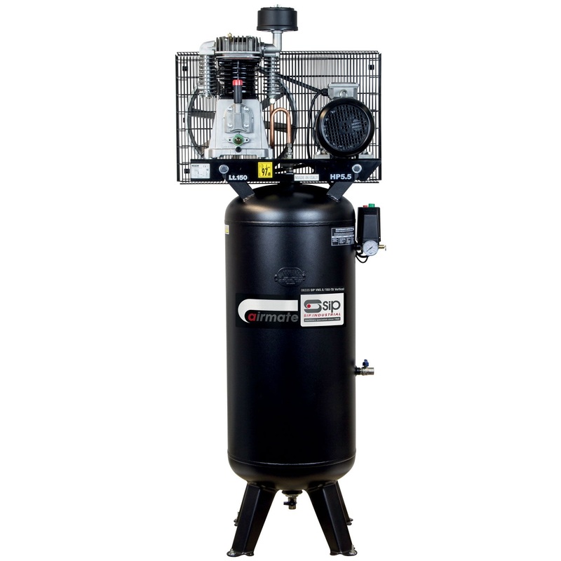SIP VN55/150-TB Vertical Belt Drive Compressor  SIP-06335
