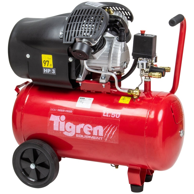 TIGREN V50DD 3HP Direct Drive 50ltr Air Compressor  SIP-04387