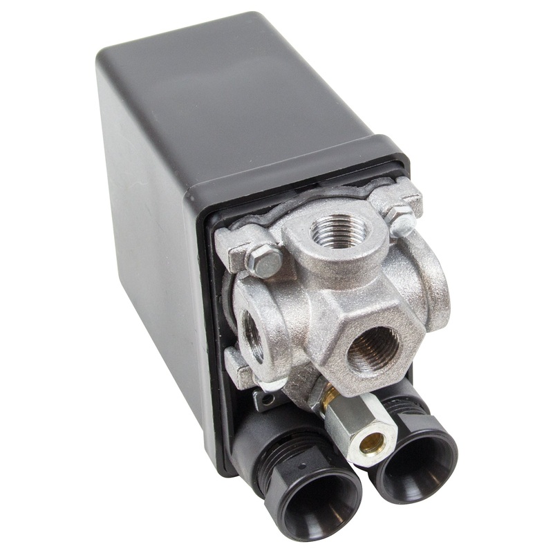 SIP 1/4" 4-Way Pressure Switch with Adjustable Cut-Off  02313