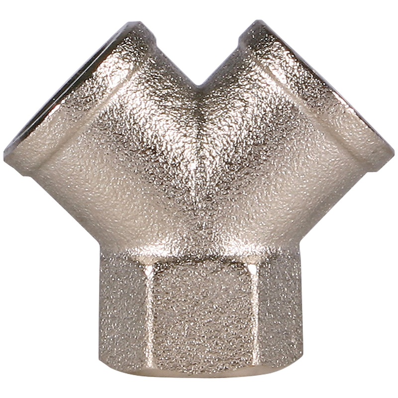 SIP 1/4" Y-Piece Female Coupler in Hardened Steel  02341
