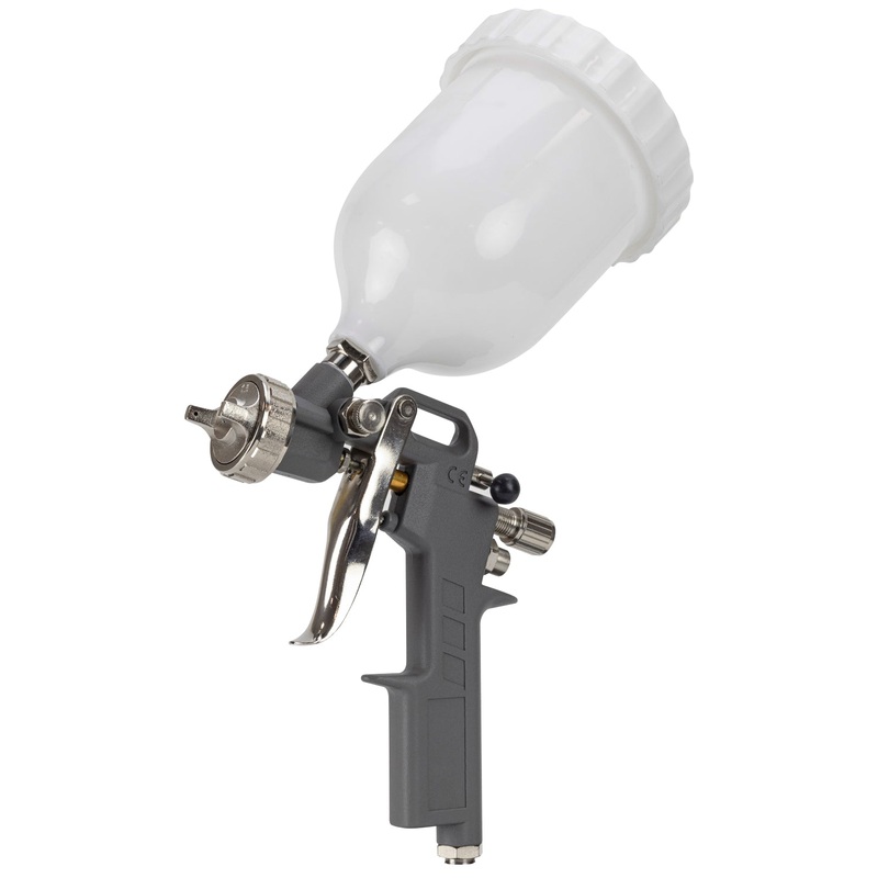 SIP 15mm Gravity Spray Gun with 600ml Cup & Fan Control  02137