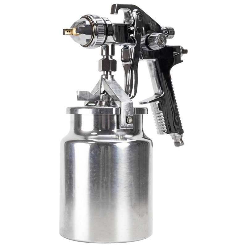 SIP 18mm HVLP Spray Gun with 1L Locking Cup & Fan Control  02136