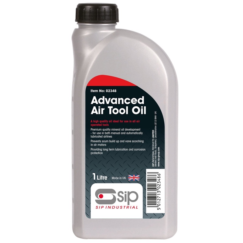 SIP 1ltr Advanced Air Tool Oil for Lubrication & Protection  02348