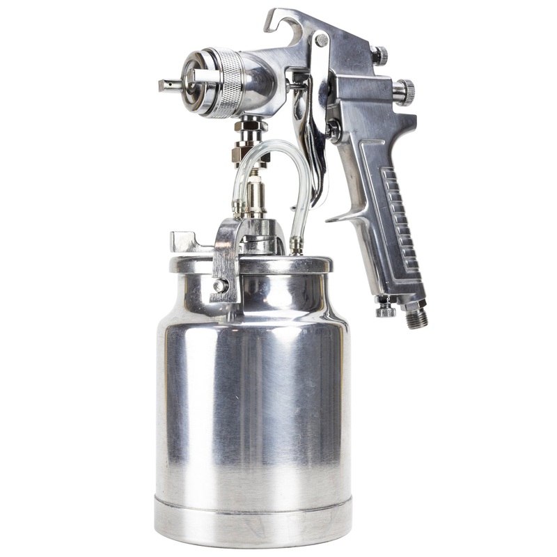 SIP 2mm Gravity Spray Gun with 1L Cup & Breather Hose  02132