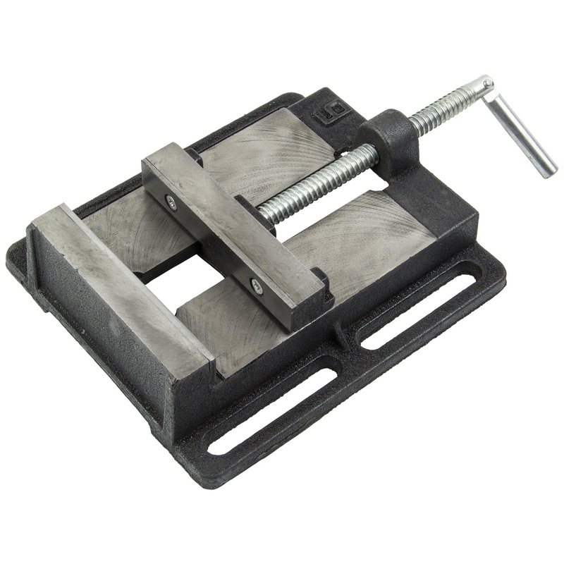 SIP 6" Pillar Drill Vice with Cast Iron Body & Folding Handle - 01726
