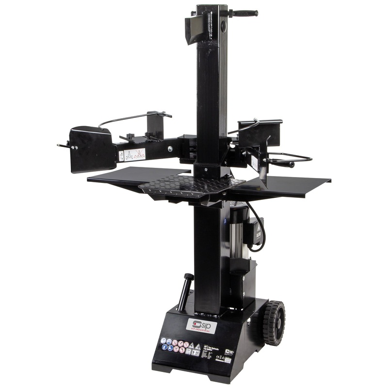 SIP 7 TON Electric Log Splitter with Ram Lock & Wheels  01978