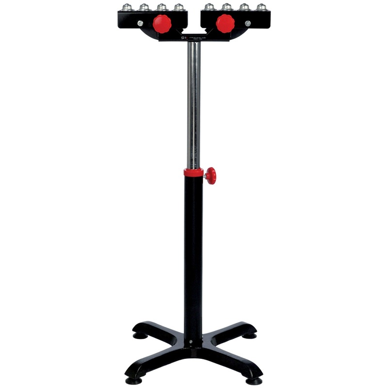 SIP Adjustable V Roller Ball Stand with 100kg Capacity - 01383