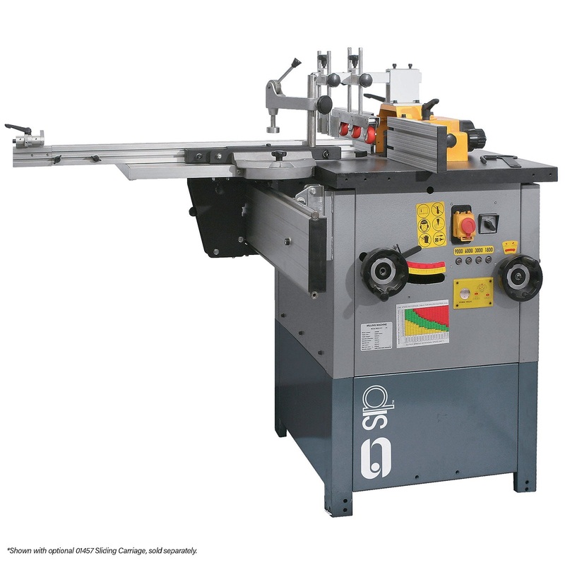 SIP Tilting Spindle Moulder with Cast Iron Table & 4 Speeds - 01456