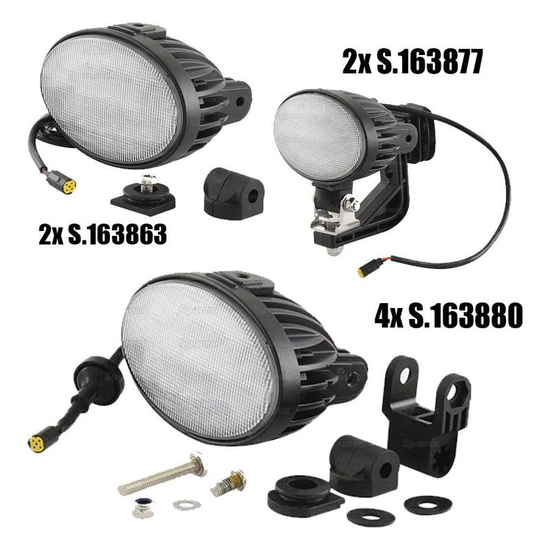 New Holland T6/T7 LED Light Kit Complete  8 Lights for Night Visibility