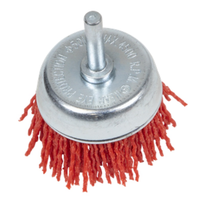 Sealey | Nylon Filament Cup Brush 50mm with 6mm Shaft - NFB50