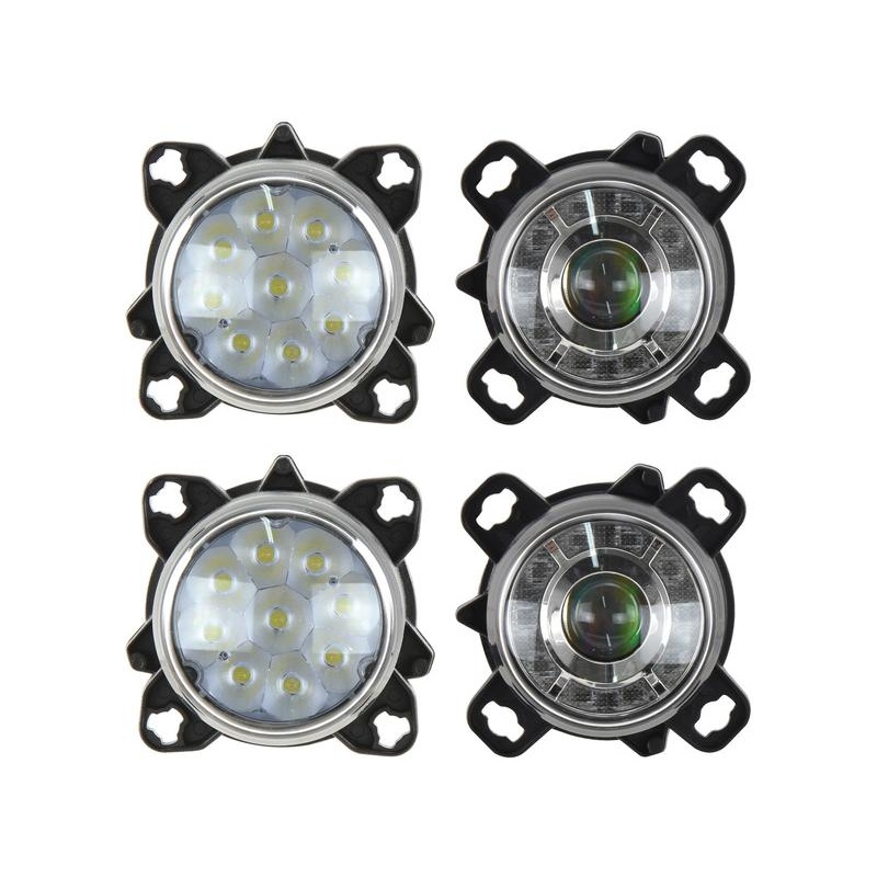 *SPECIAL PRICE* - LED Head Light Kit, Interference: Class 3, RH & LH (LH Dip), 1320 / 4050 Lumens Raw, 10-30V - S.163752