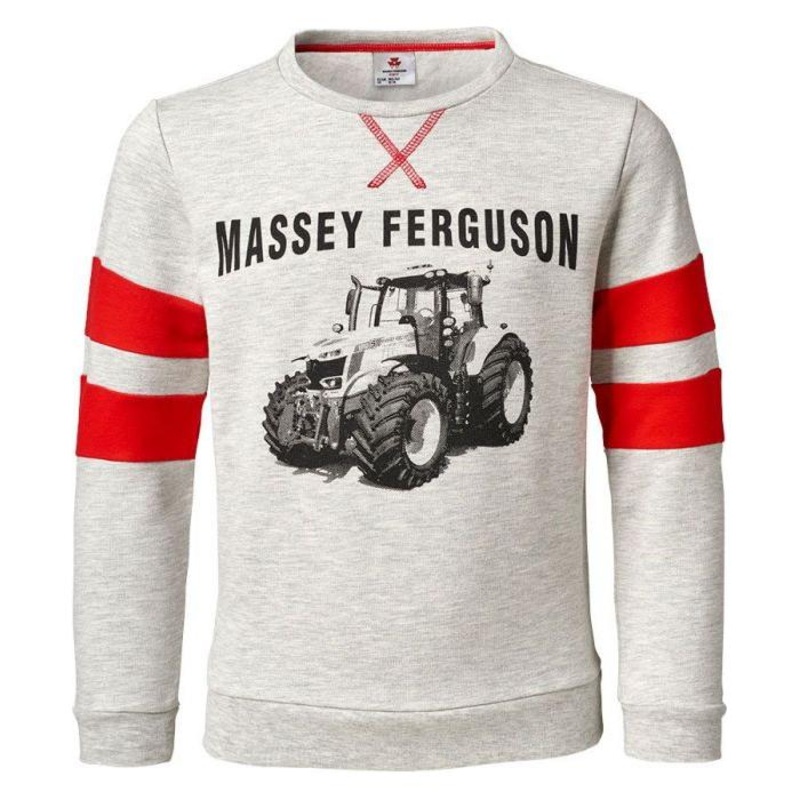 *SPECIAL PRICE* - Massey Ferguson - Light Grey Pullover Jumper - X993322009