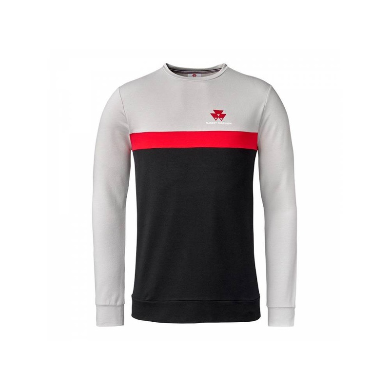 *SPECIAL PRICE* - Mens light grey and black round necked pullover - X993322007