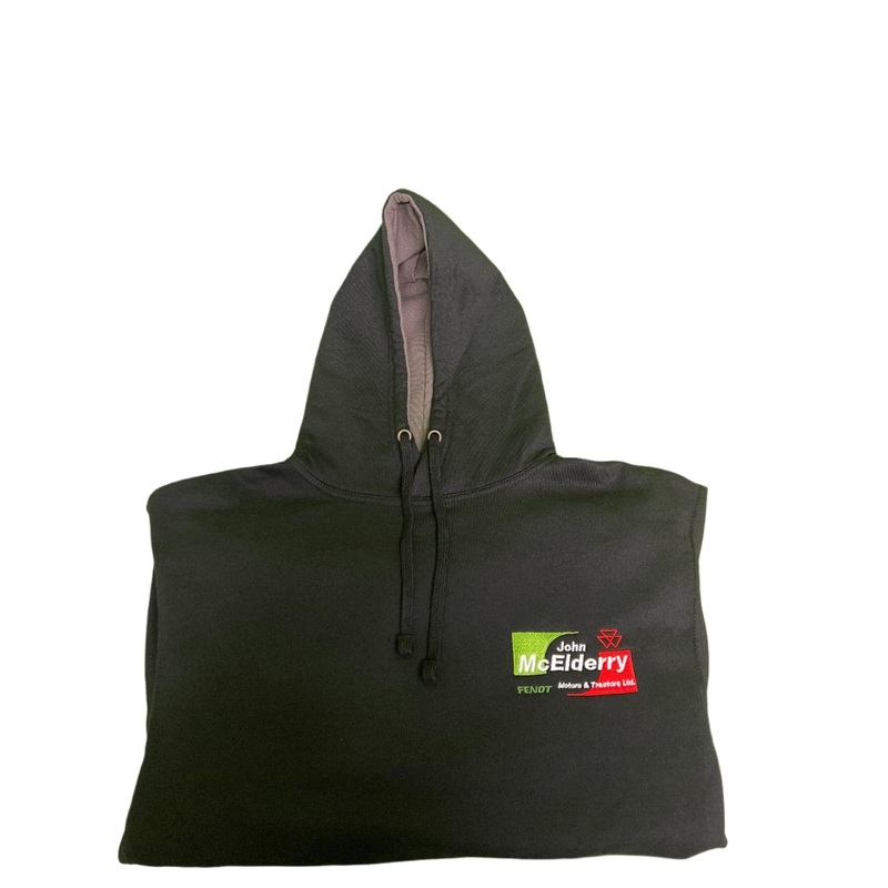 TuffStuff Farming Parts Black Hoodie  John McElderry Logo | MS-177BLK