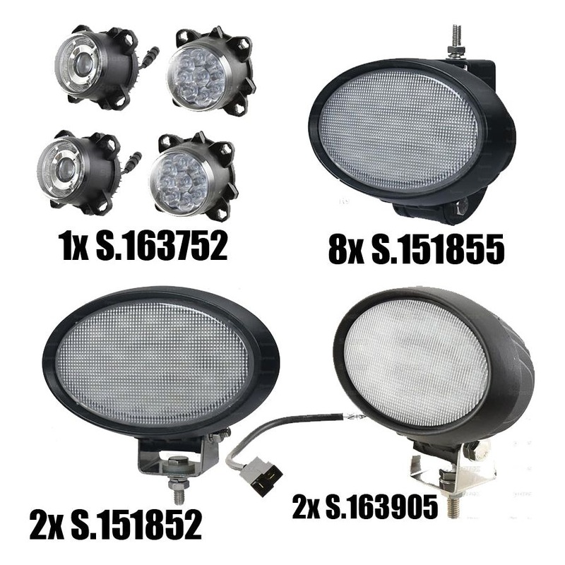 Massey Ferguson 56/5700 Series LED Light Kit Complete  13 Lights