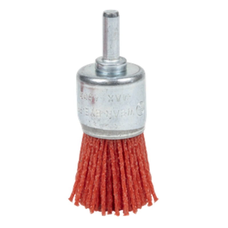 Sealey | 25mm Nylon Filament End Brush with 6mm Shaft - NFBE25