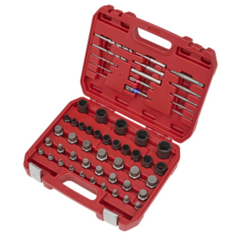 Sealey | Master Nut, Bolt & Screw Extractor Set 56pc - AK8156